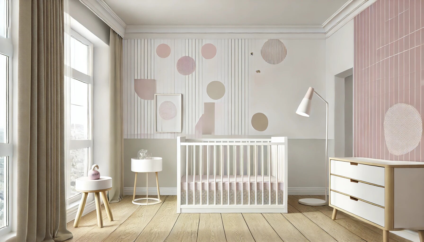 Papier peint chambre fille​