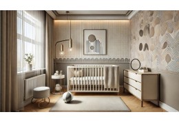Papier peint chambre bébé : 5 tendances décoration 2024